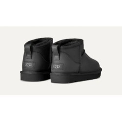 Bottes UGG Femme Classic Ultra Mini Cuir | Article Populaire