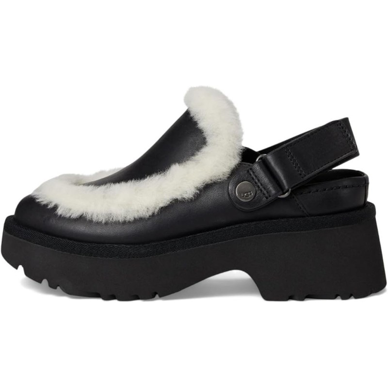 UGG Esmee Leather Clog Confort Personnalisable